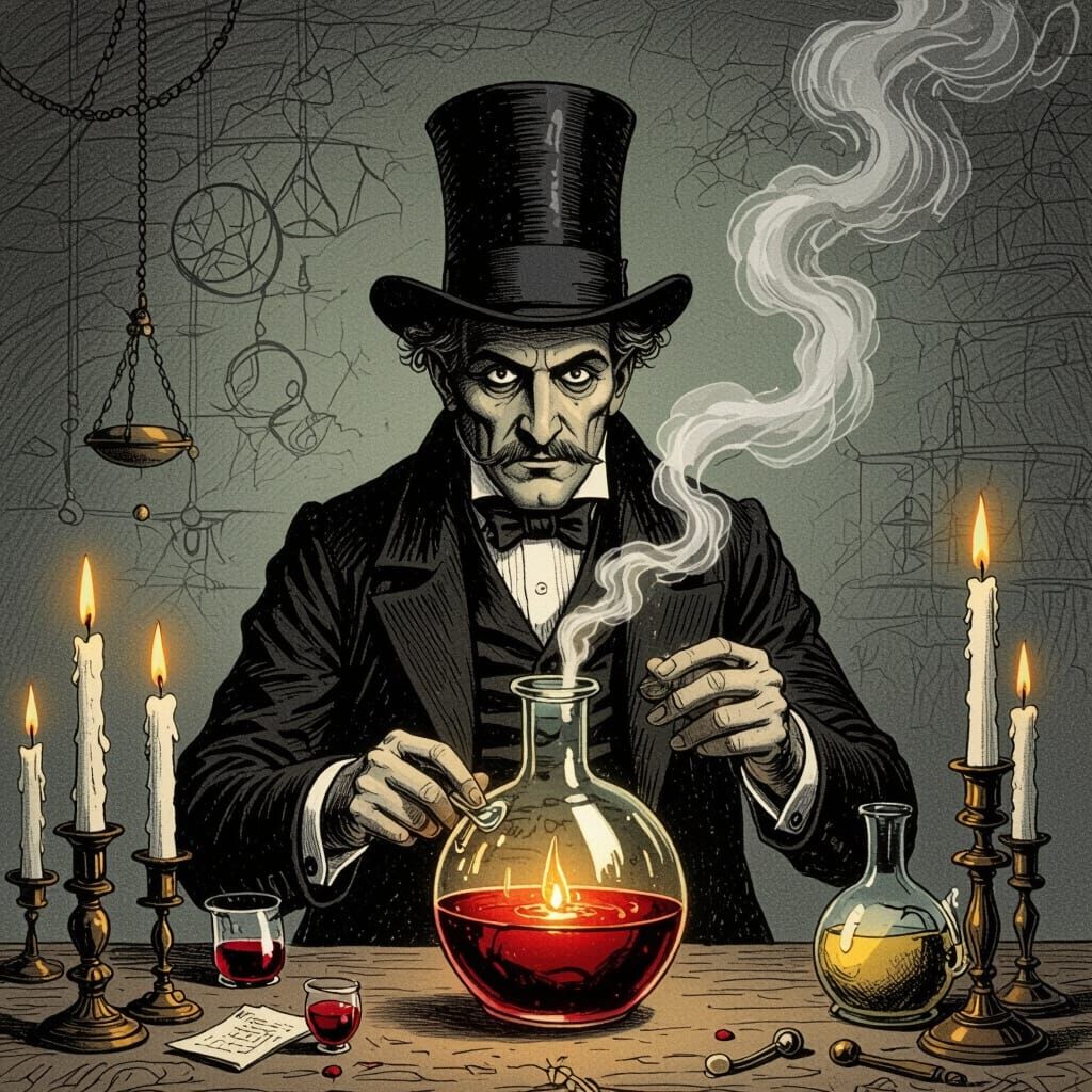 19th Century Alchemist Conjures a Dark Genie