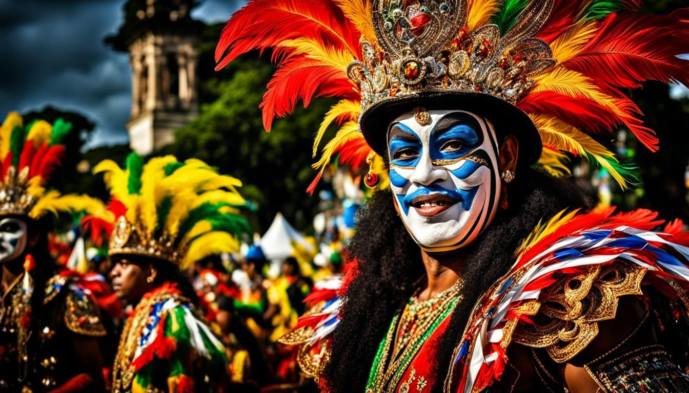 King of Carnival: Hyperrealistic Brazil Celebration