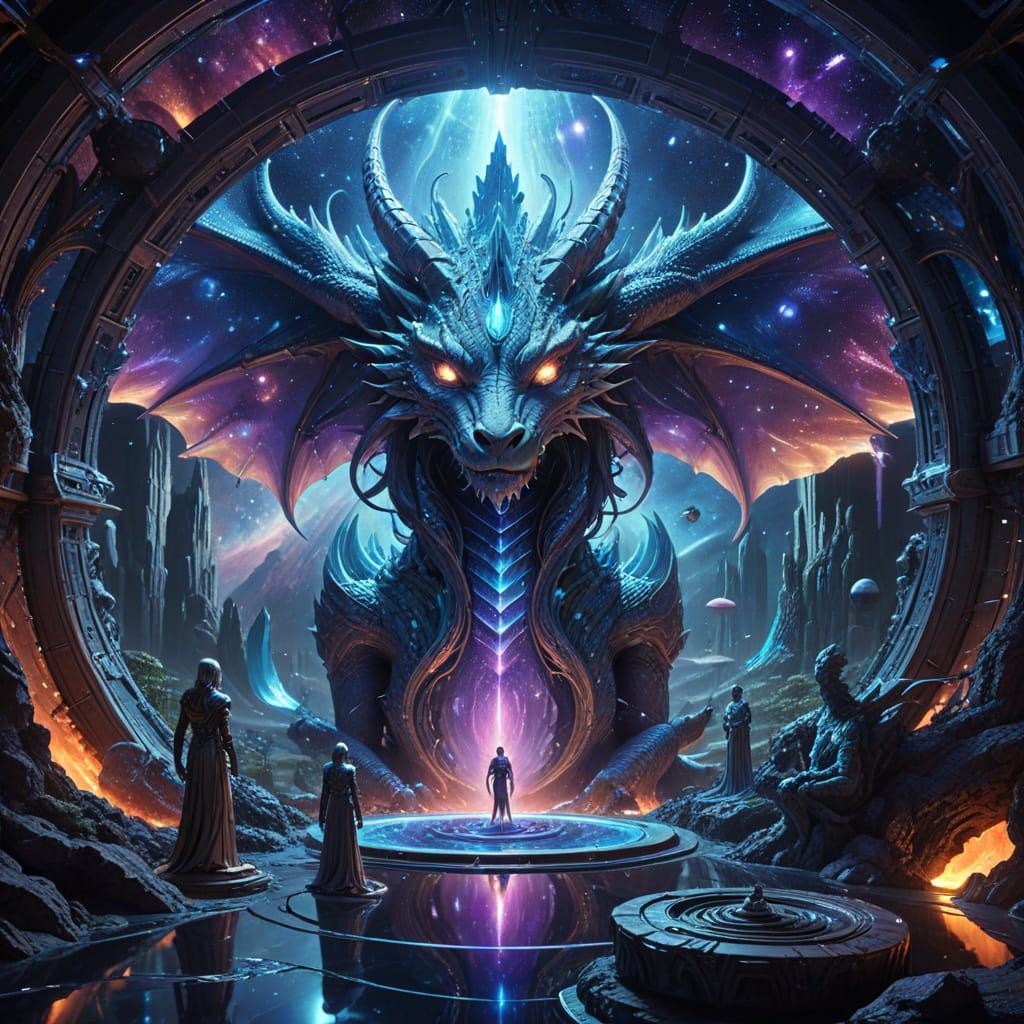 Arcturian Council in Crystalline Mothership Chamber