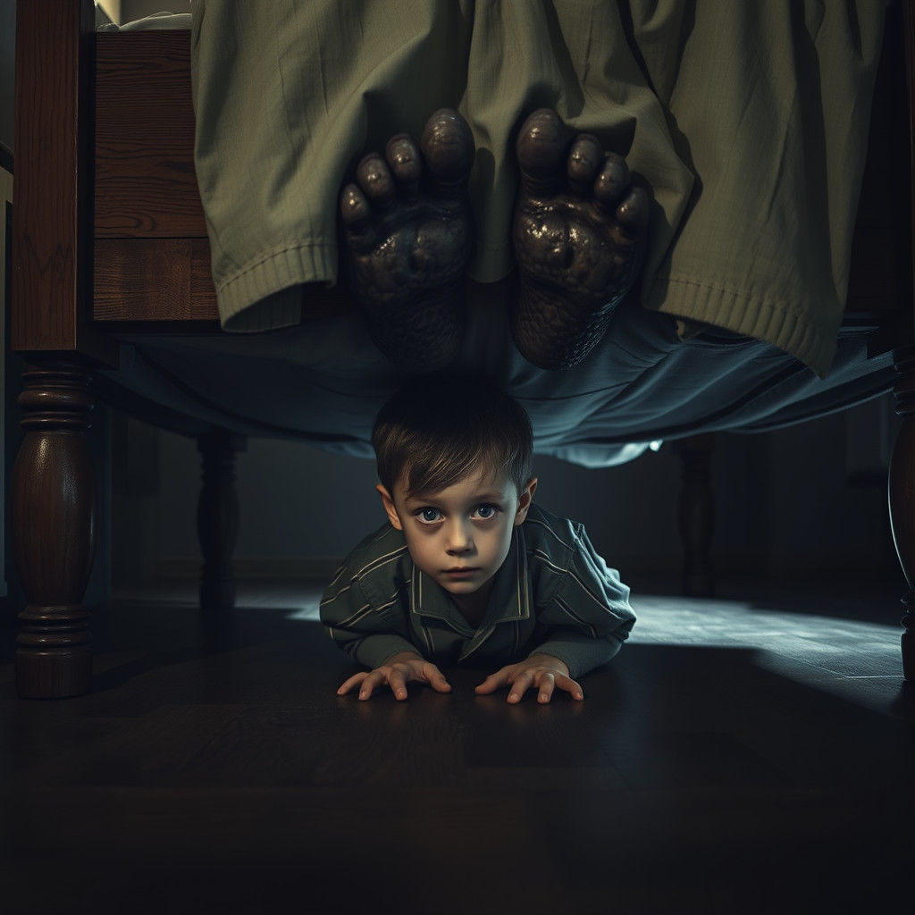 Hiding Under the Monster's Bed