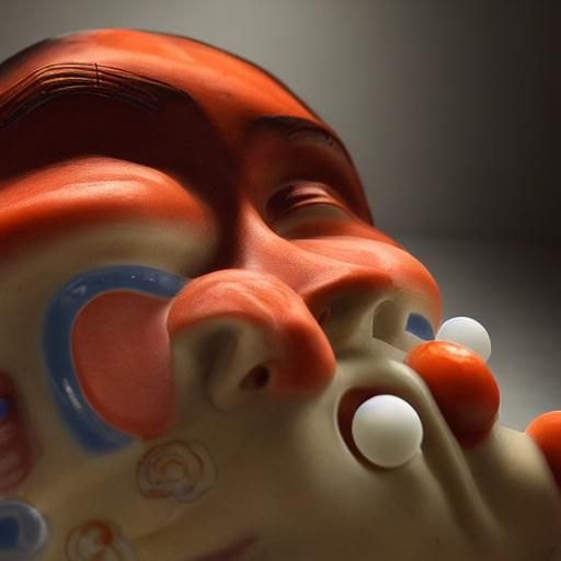 Porcelain Computer Scientist with Chewing Gum, 1925 Style