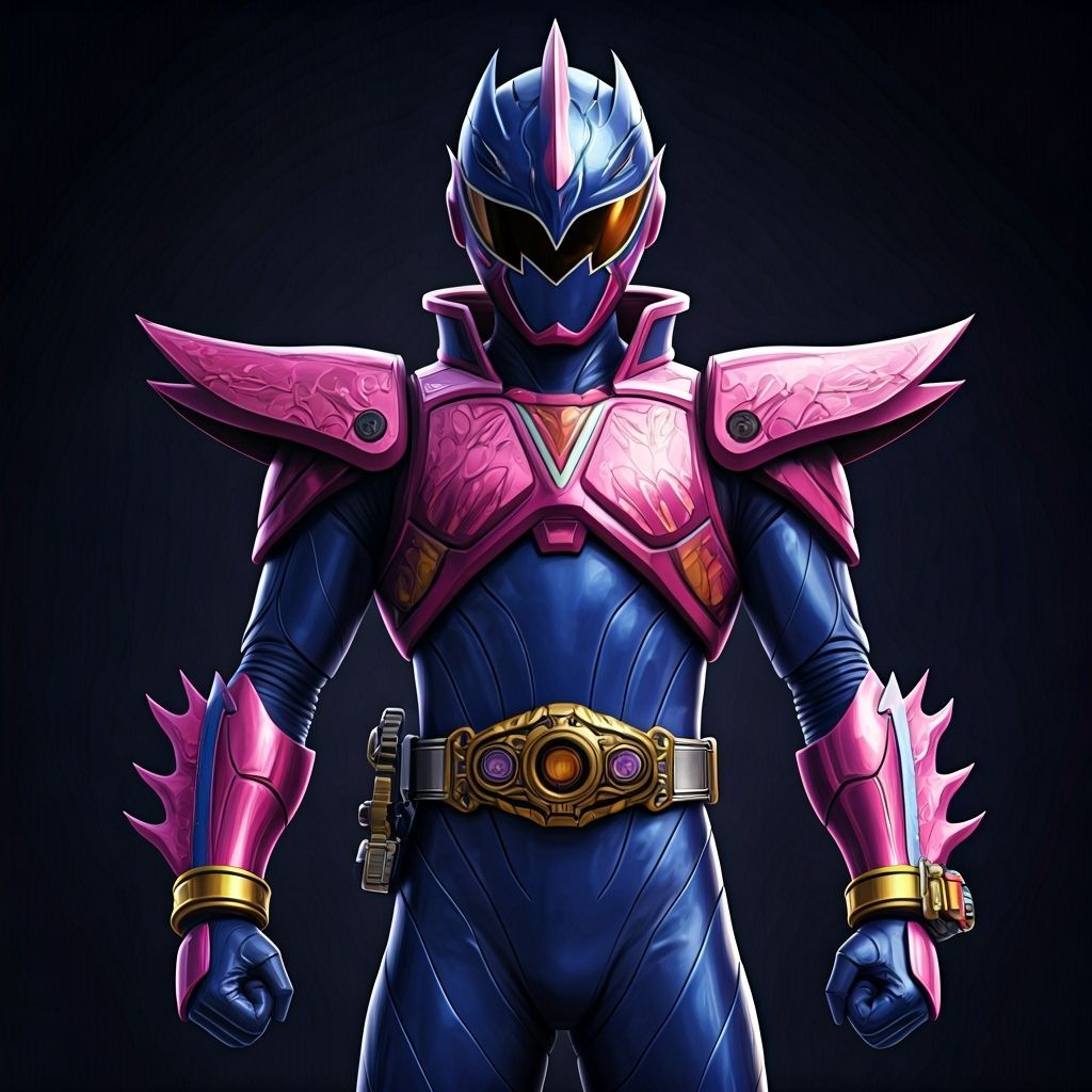 Super Sentai Beetle Ranger with DM Symbol