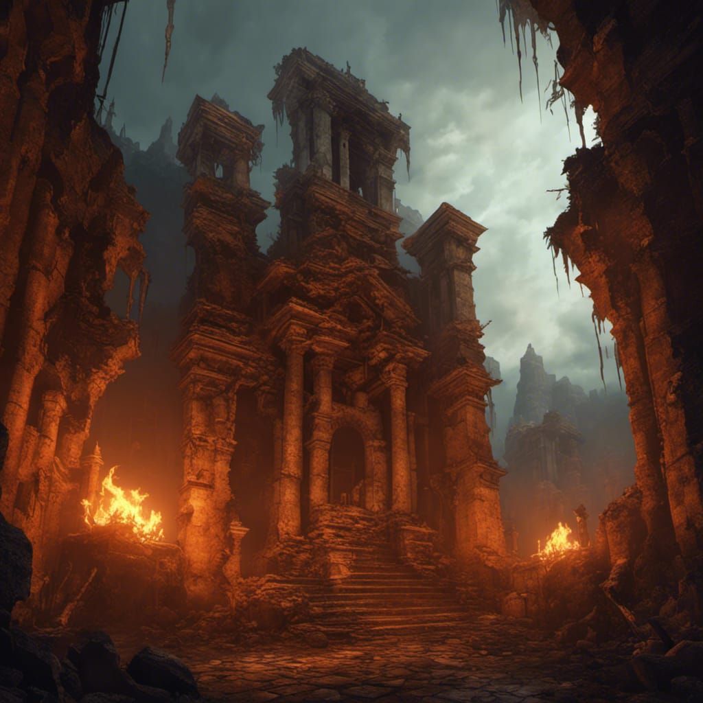 las ruinas de los demonios