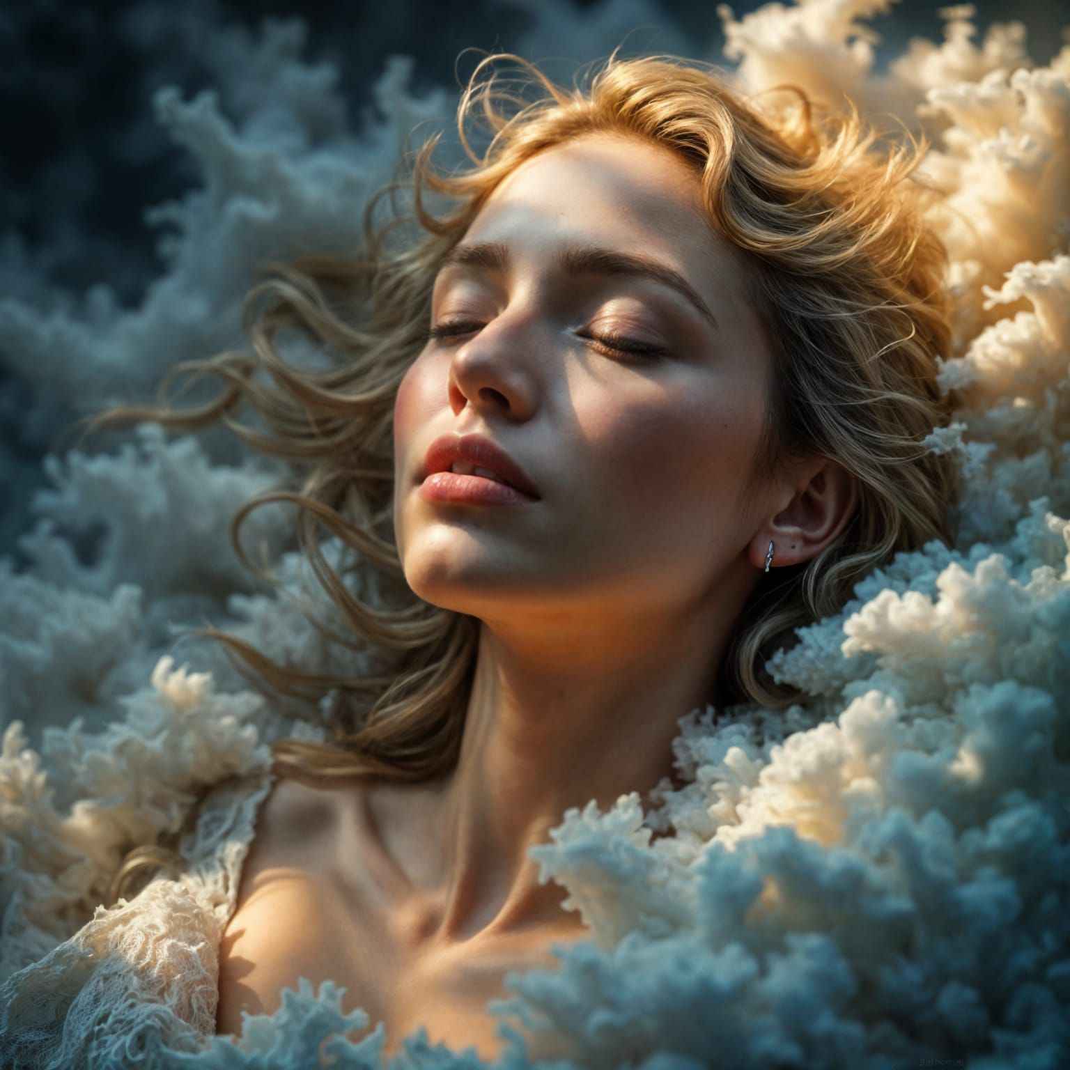 Surreal Windswept Dreamscapes in Hyperrealistic Style