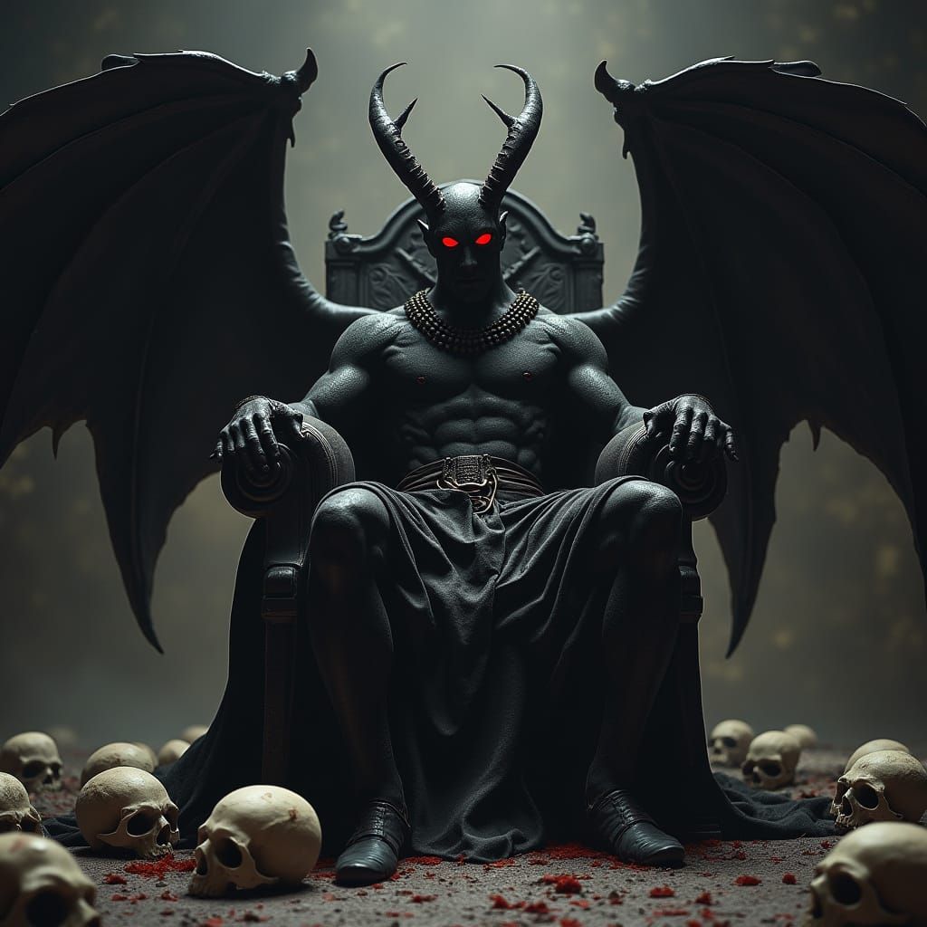 Dark Lord Hades Reigns Supreme in Gothic Style
