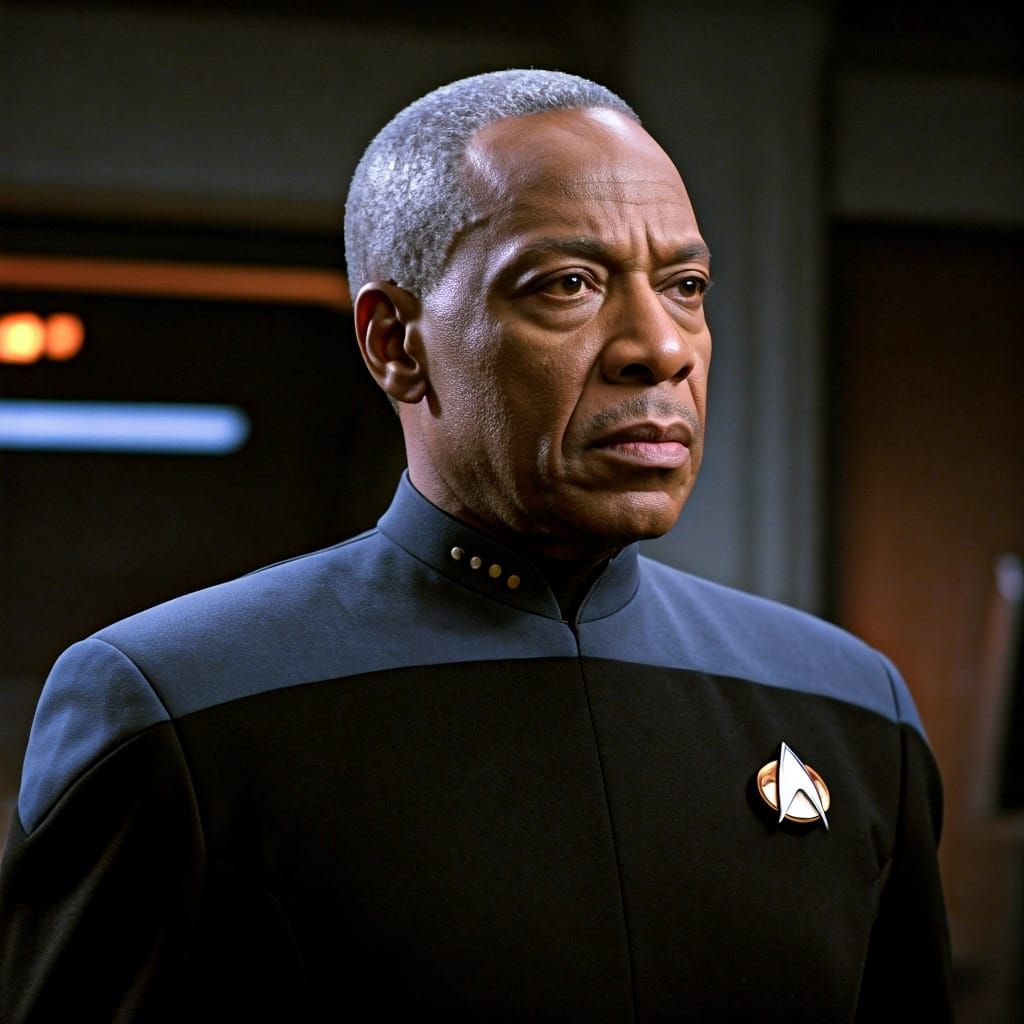 Benjamin Sisko, Star Trek Deep Space Nine Portrait