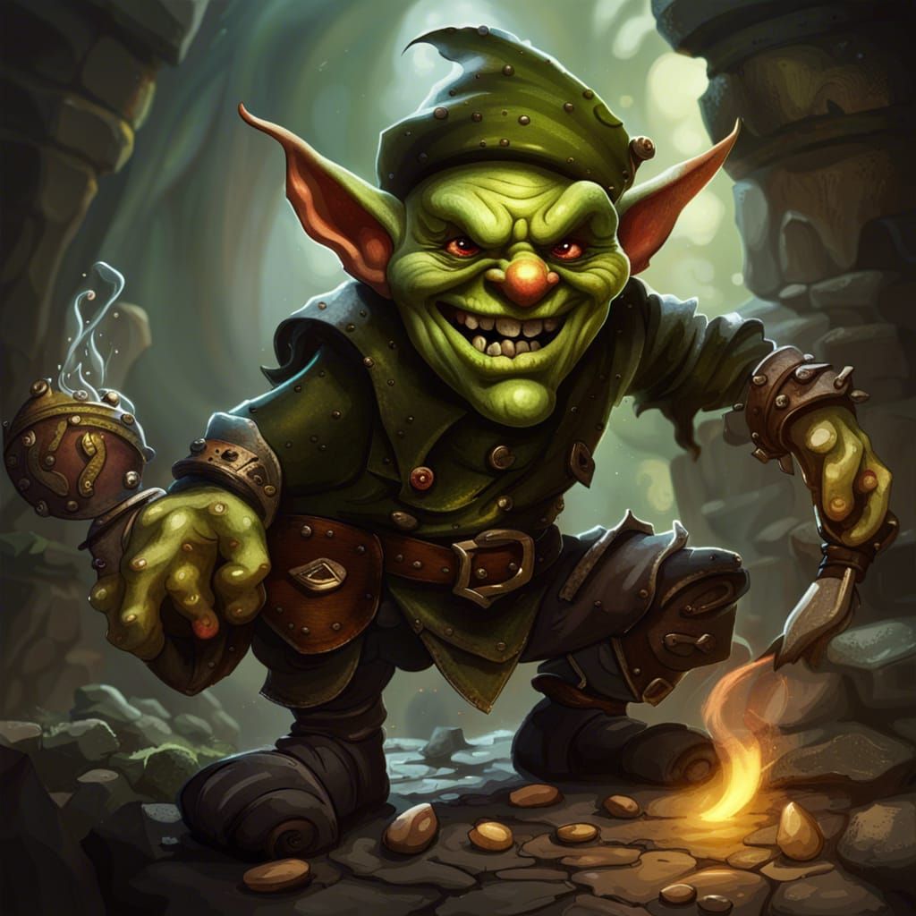 Greedy Goblin Conquers Fantasy Races