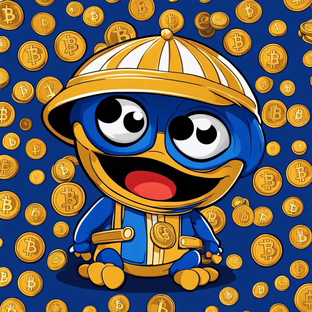 Baby Pepe Cryptocurrency Cartoon Character