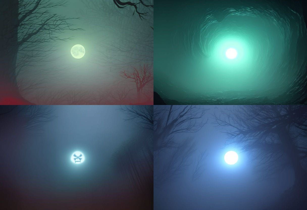 Scary Monster Generated by AI