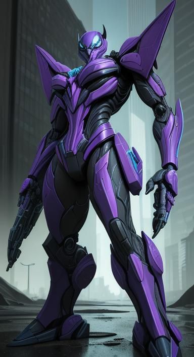 Arcee as Venom: Hyperrealistic Comic Book Art