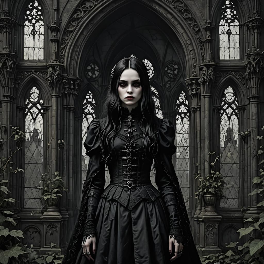 Dramatic Gothic Scene