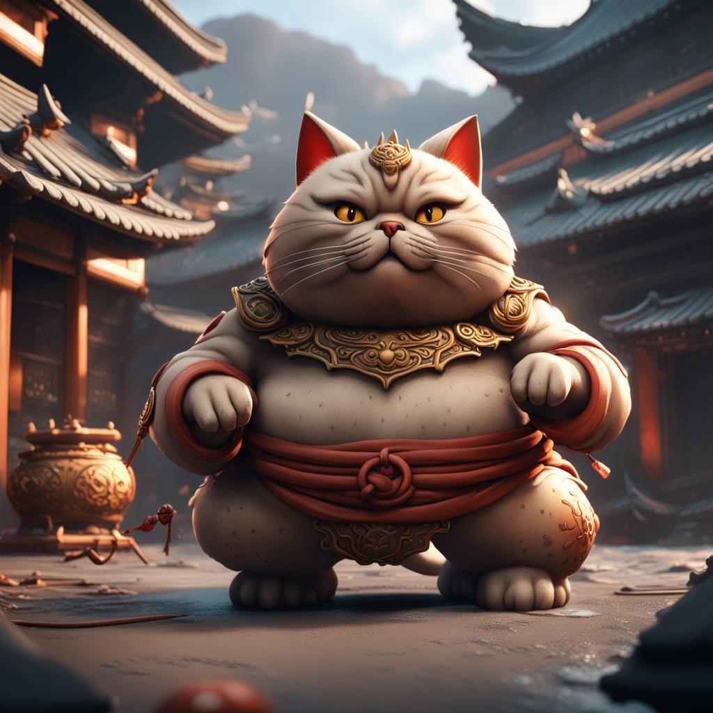 Sumo kitty