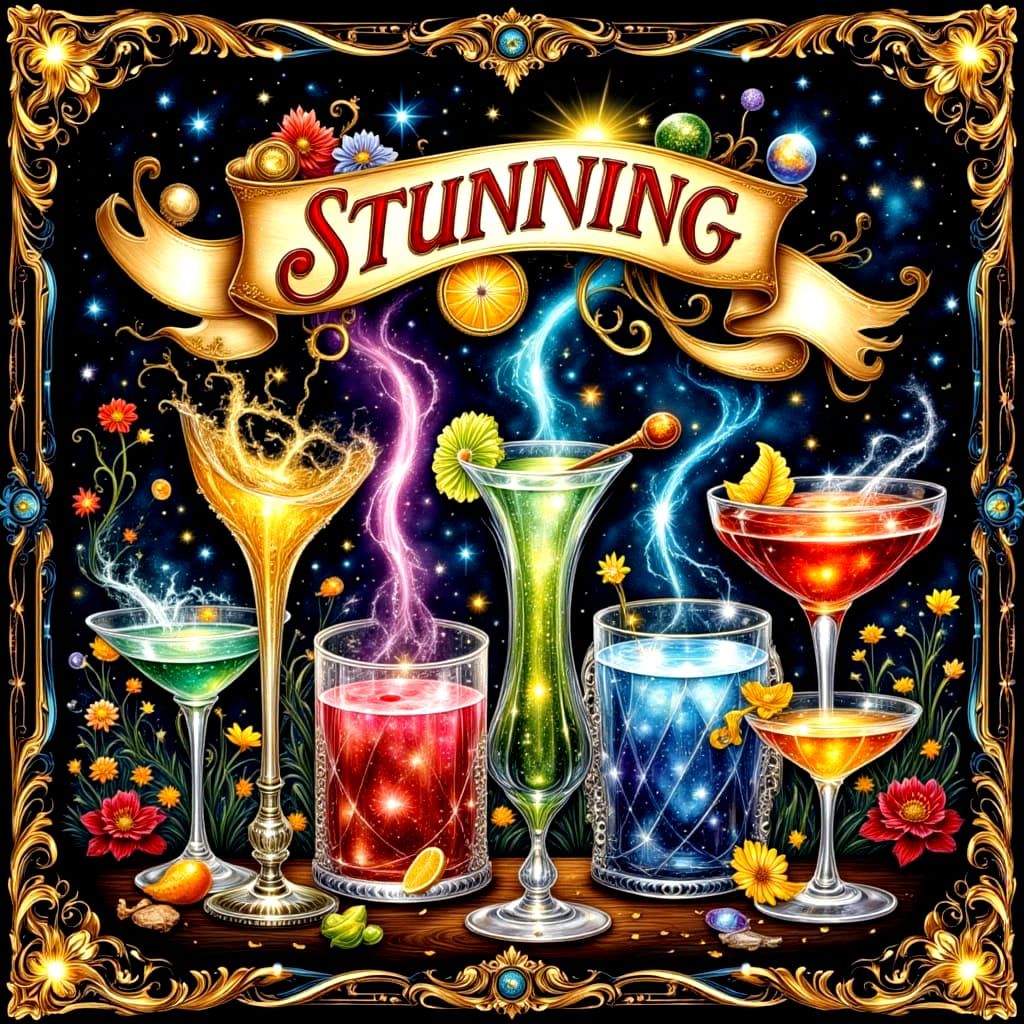 “Stunning Magical Drinks”