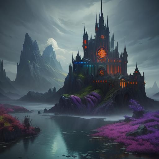 Fantastical LGBTQ+ Concept Art in Deep Color