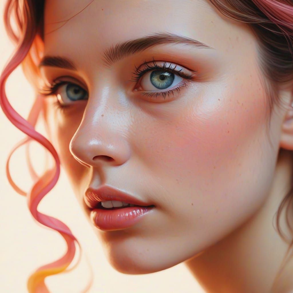 Surreal Portrait in Soft Focus