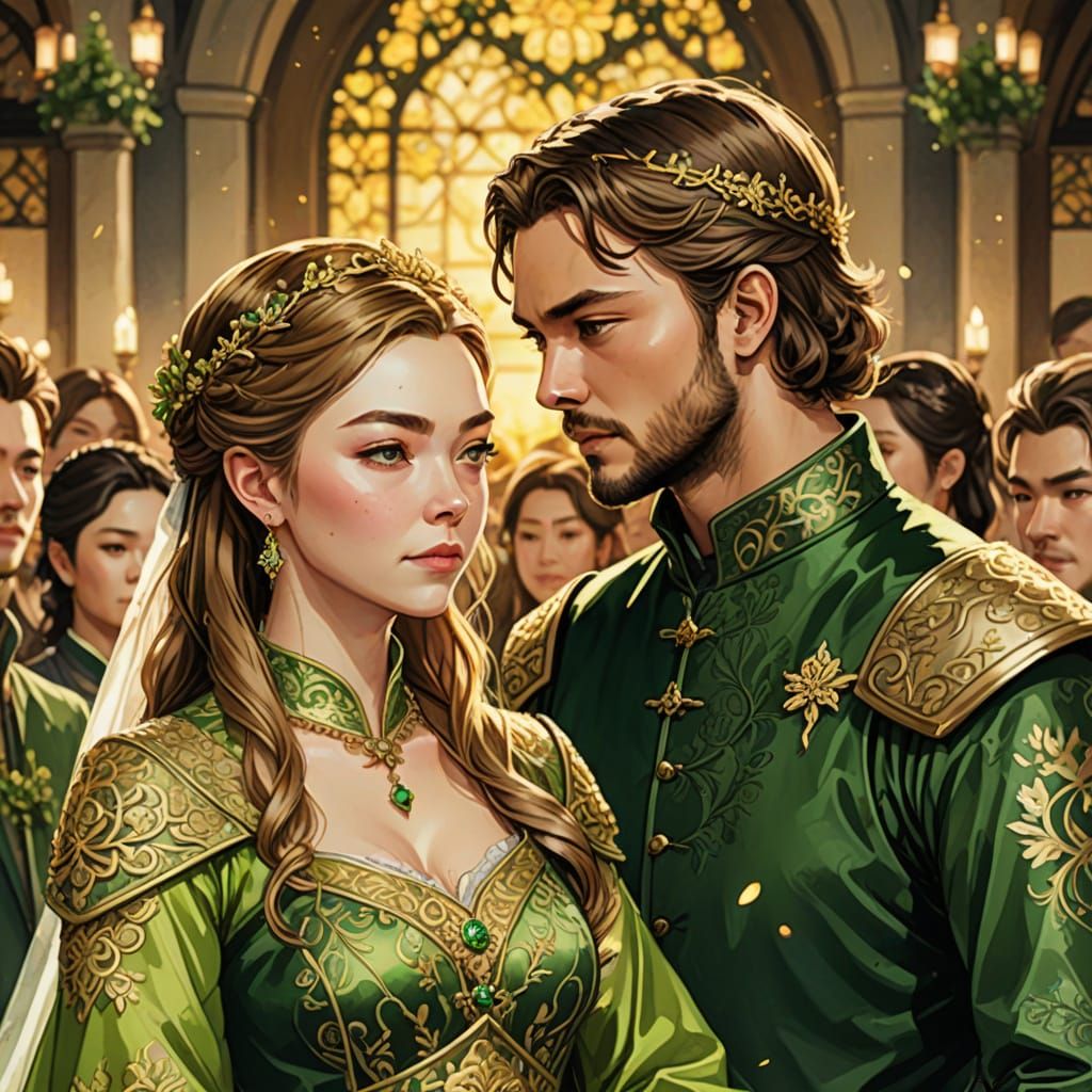 Renly Baratheon and Margaery Tyrell