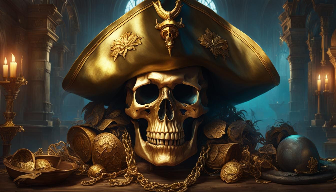 Pirate Treasure Chamber Concept Art