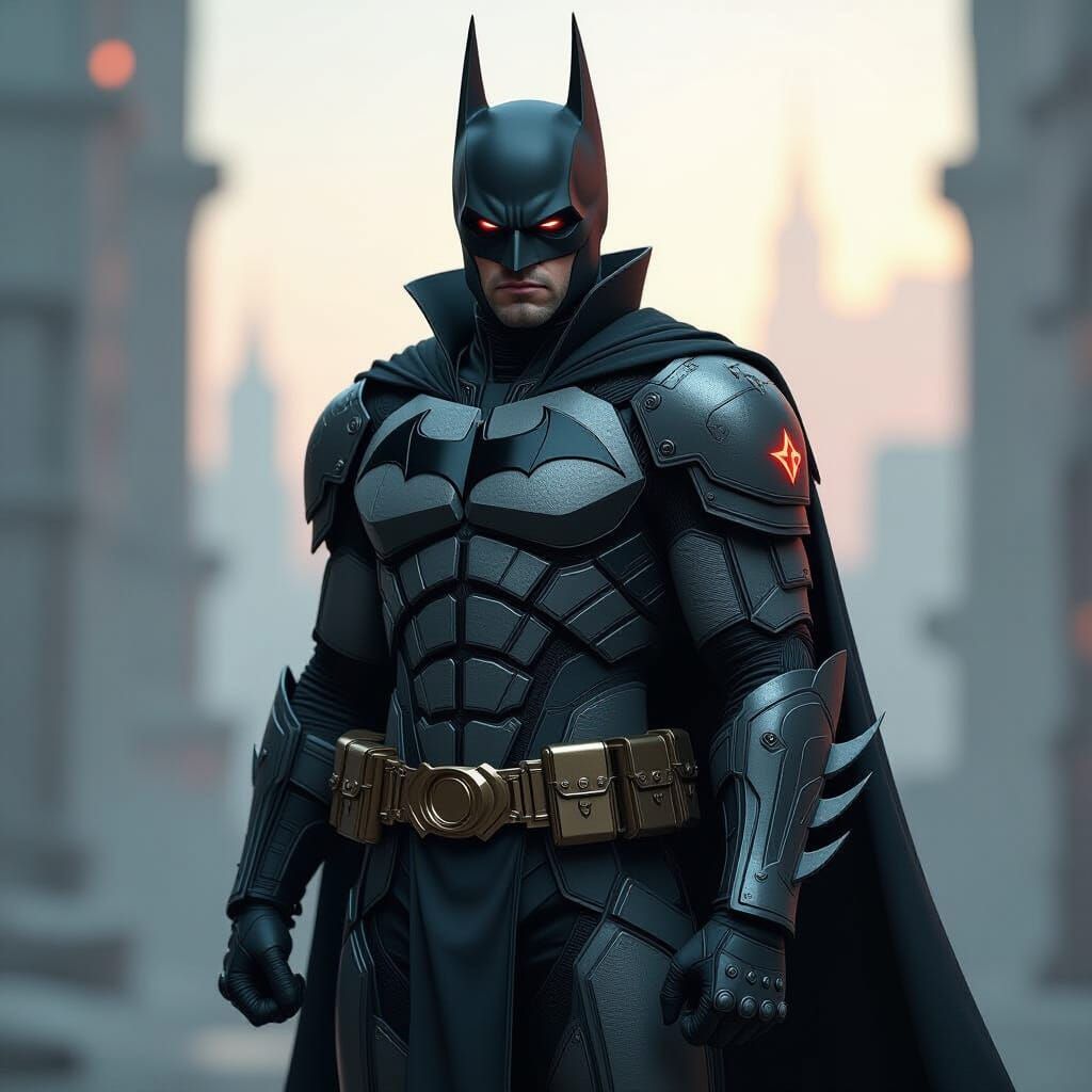 Batman in Nightmare Armor Concept Art