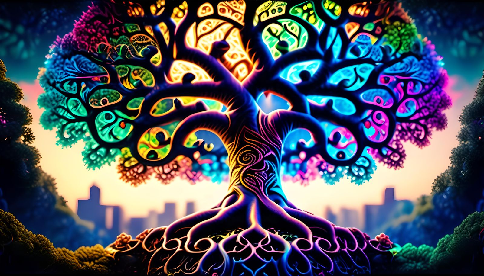 Psychedelic Tree of Life (Continued)