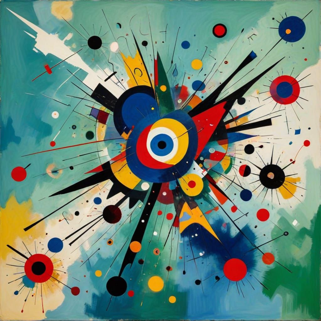 Vibrant Colors and Intricate Geometries in Harmonious Chaos