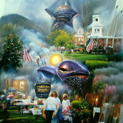 AI Generated Image with No Prompt