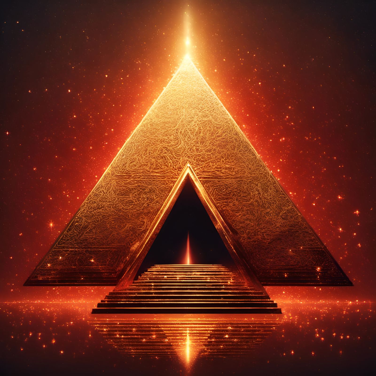 Gittering Pyramid