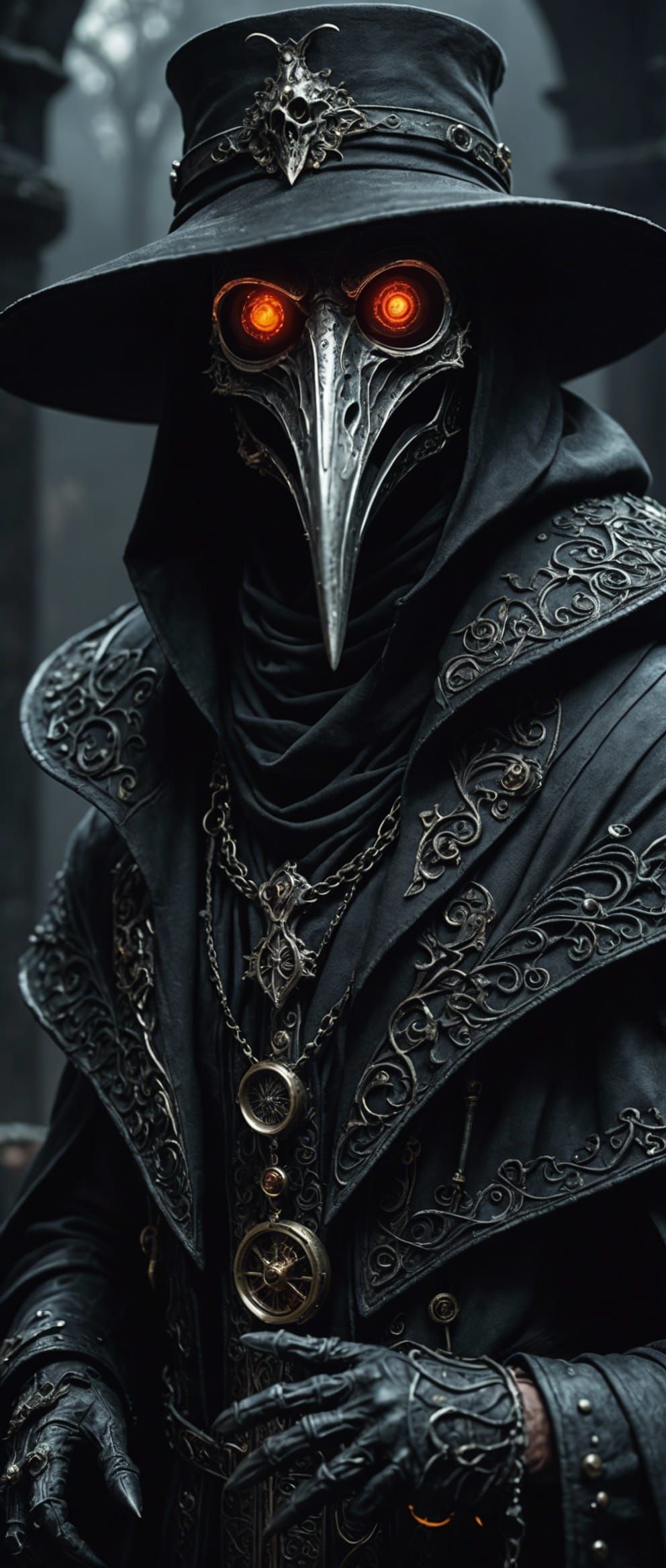 Demonic Plague doctor