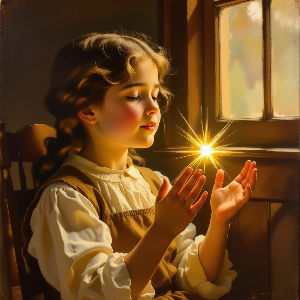 Young Helen Keller's Miraculous Communication in Oil Paintin...