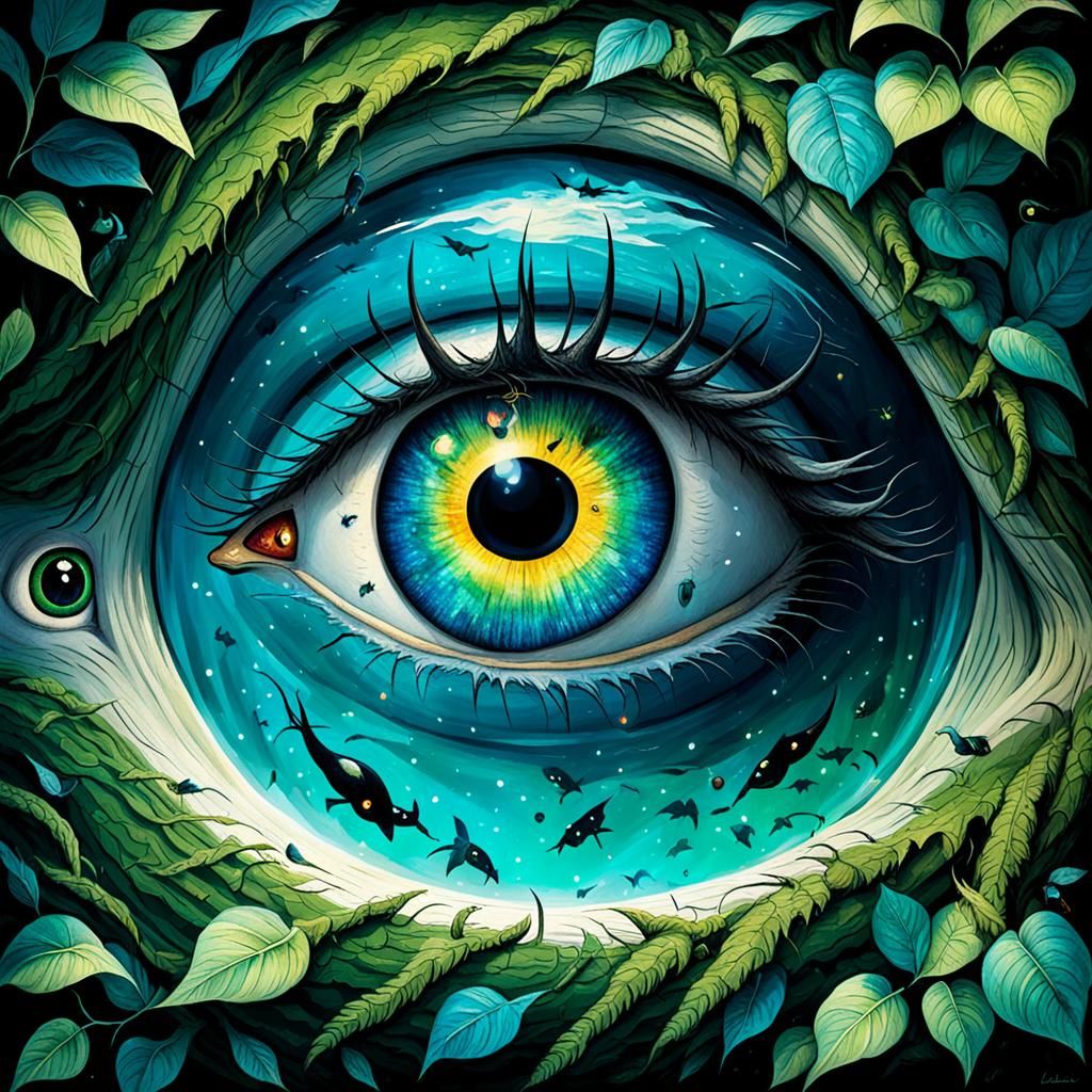 Enchanting Whimsical Creatures with Expressive Eyes