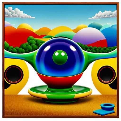 Surreal Matte Oil Painting by Surrealist Painters