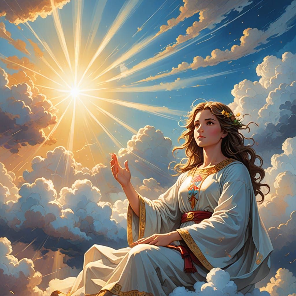 Young Israeli Girl Stands Out in Majestic Photography Pose