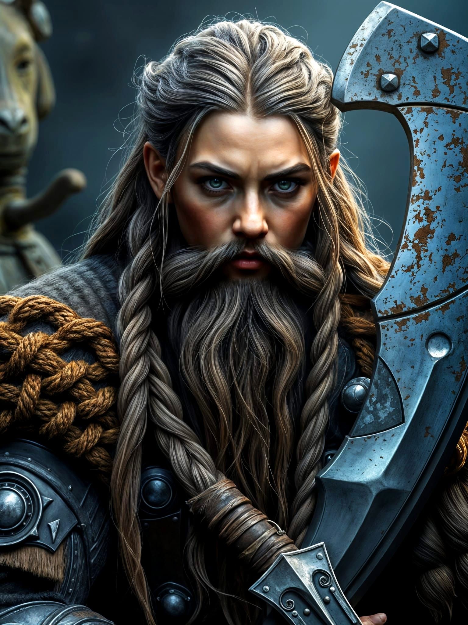 Annika, Dwarven Battle Leader