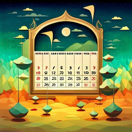 Surreal Four Seasons Calendar File by Klee