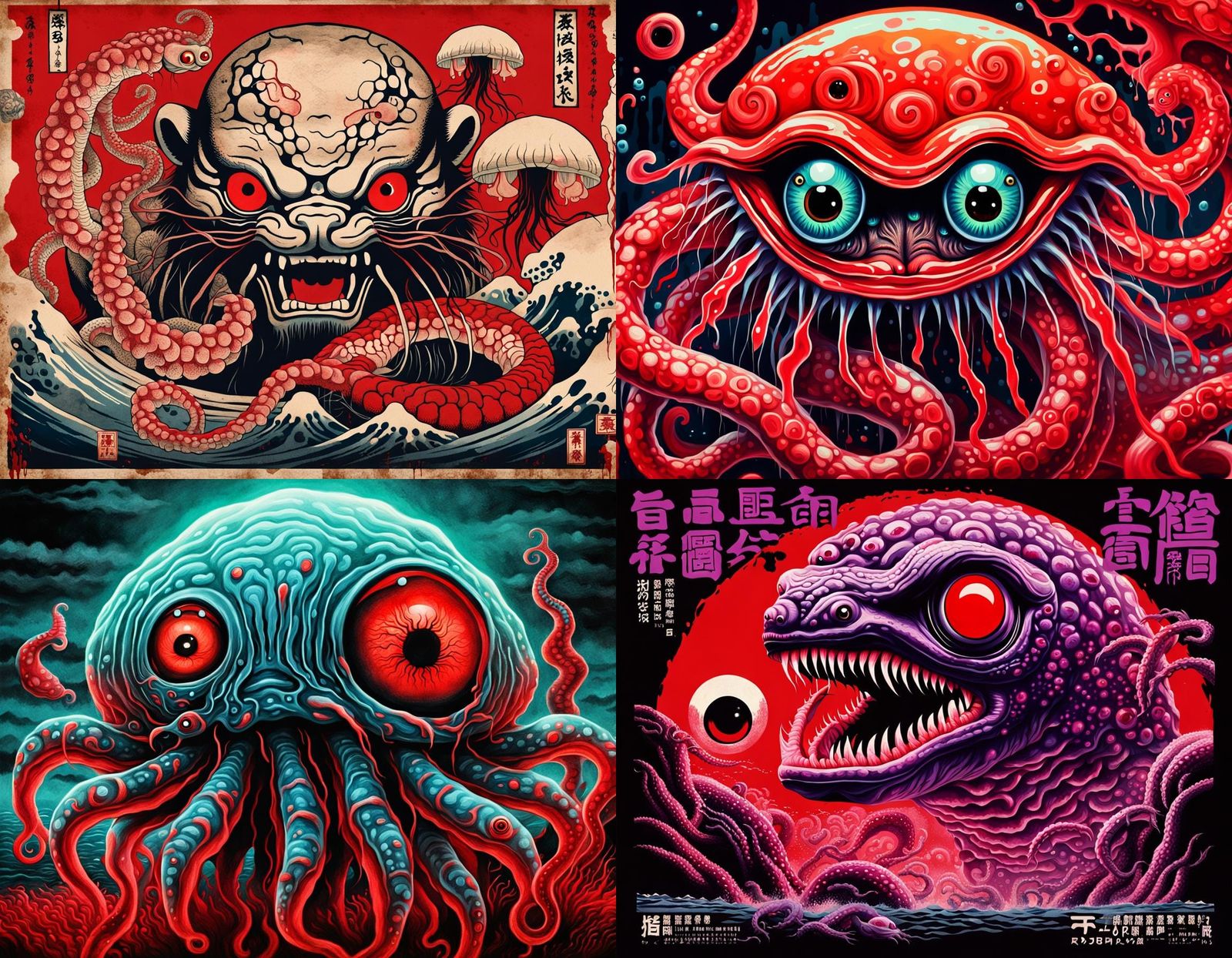 Bizarre Ebi Rah Homunculus in Bloody Terror