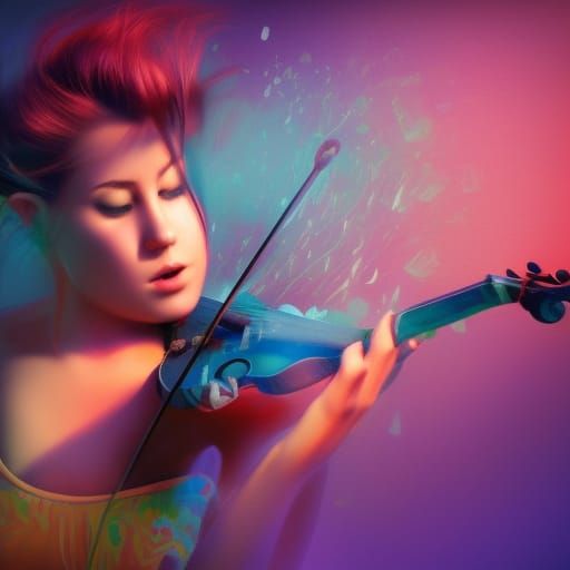 Hyperrealistic Fiddle Faddle in Splash Art Style