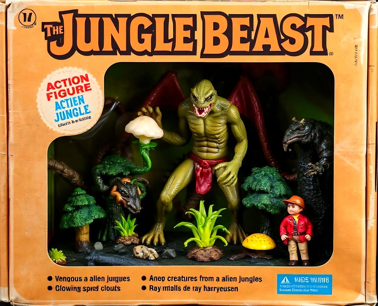 Jungle Beast Action Figure Box