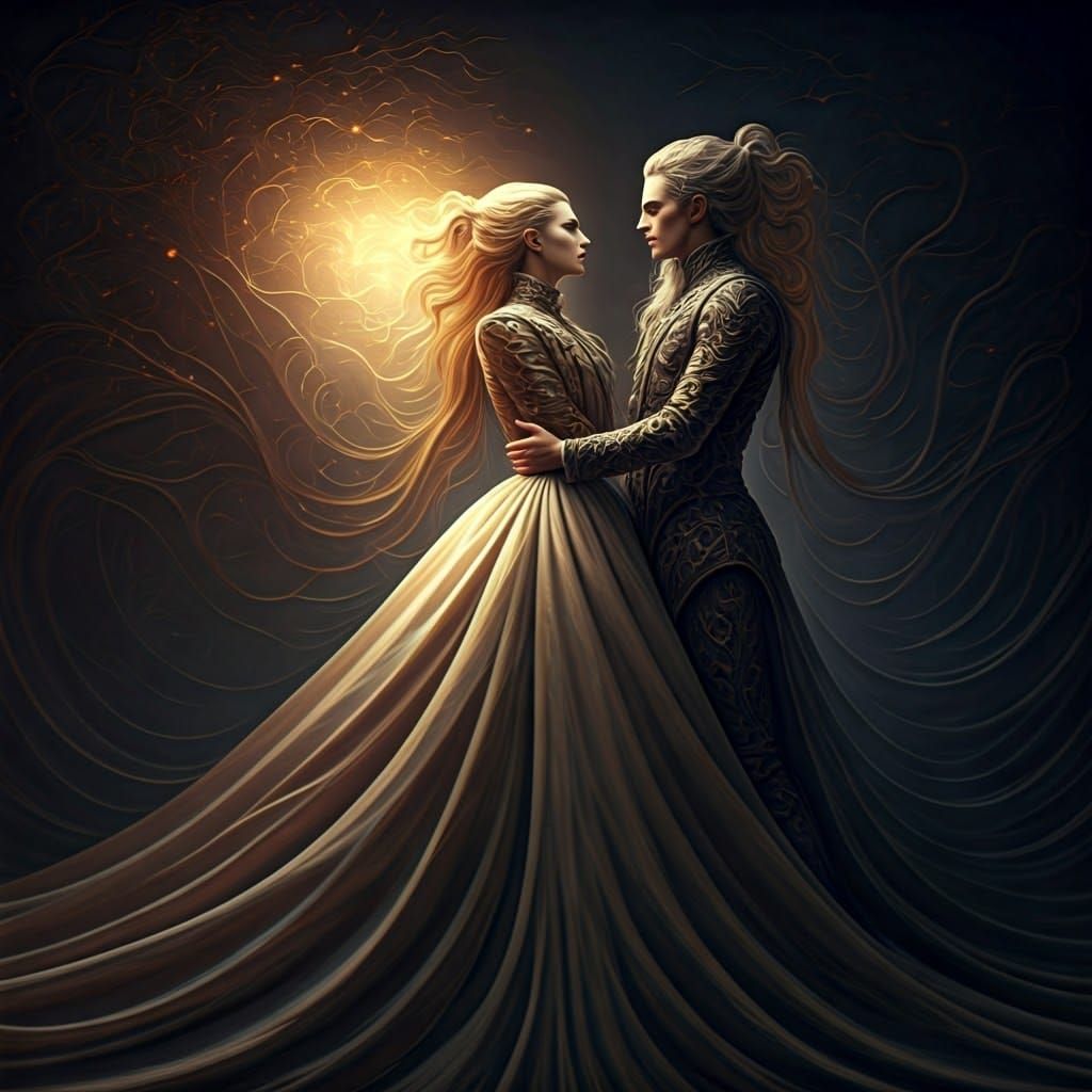 Ethereal Lovers in Avant-Garde Fairytale