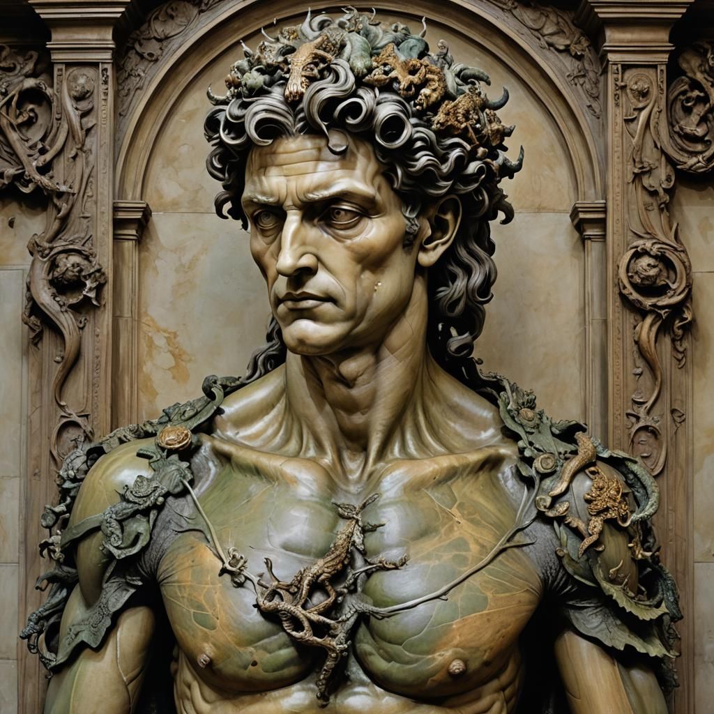 Frankenstein's David: A Cryptid Taxidermy Masterpiece