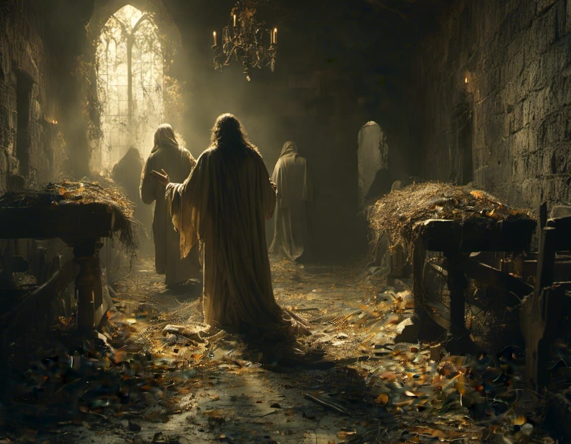 turning their backs on jesus