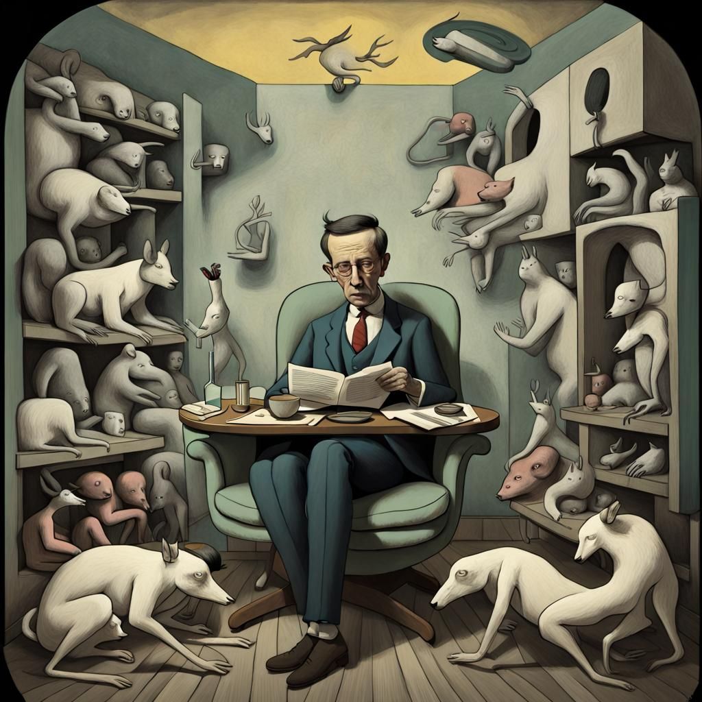 Mitosis of a Human Head in Post-Apocalyptic Setting