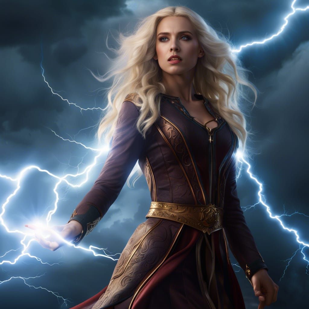 Joltress the Sorcereress of Lightning Storms
