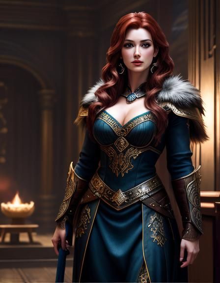 Freyja, the queen of Asgard