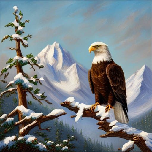 flawlessly detailed, realistic, shimmery feathers, majestic ...