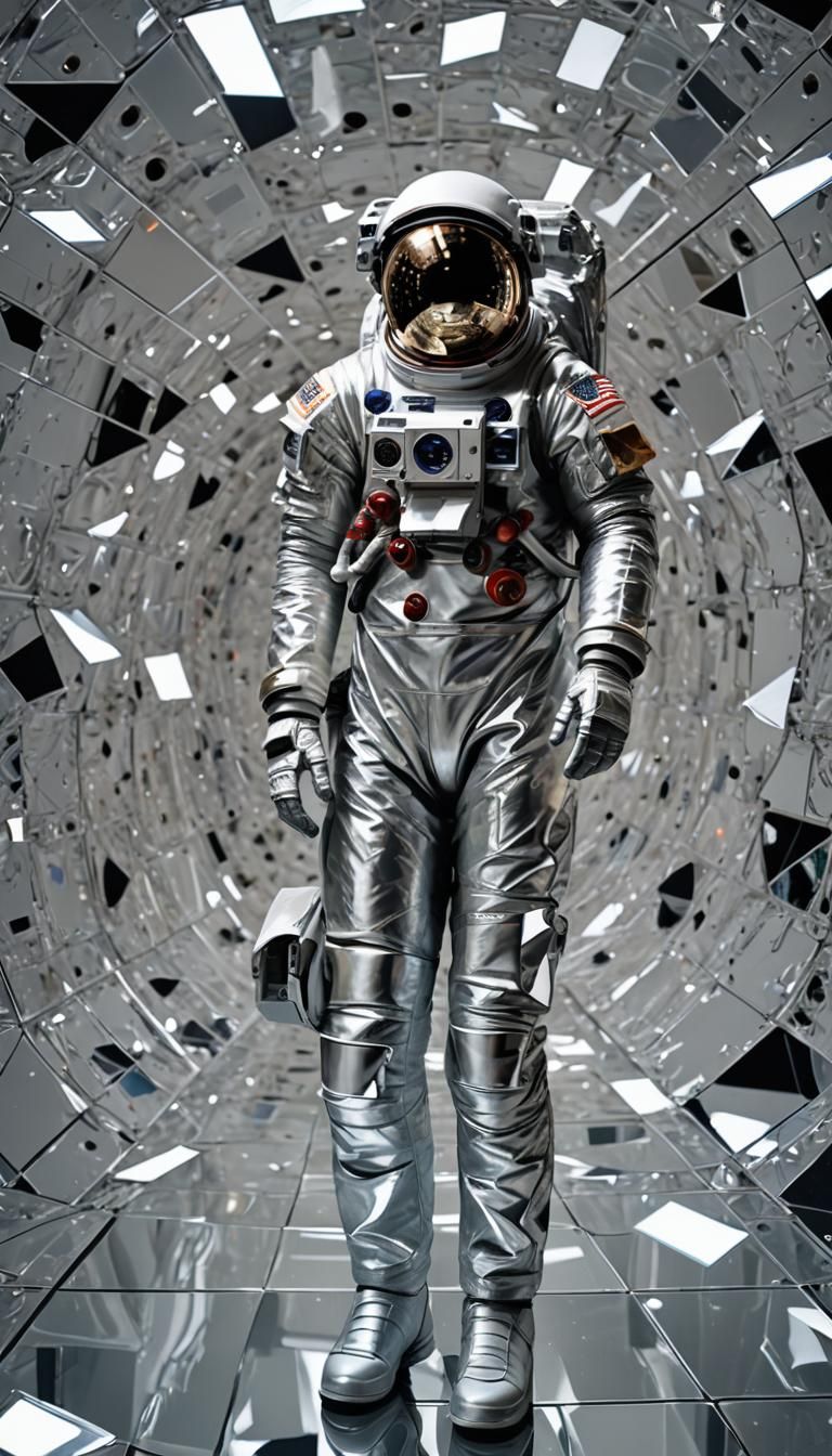 Astronaut in Fractured Realities: Quantum Splitter