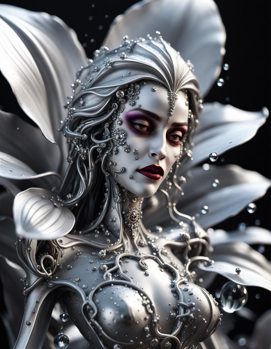 Métamorphose orchid Dracula simia