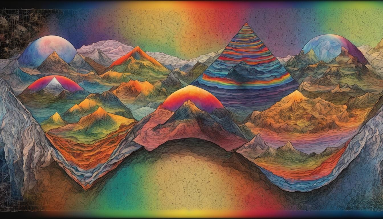 Dark Side of the Moon Fractal Prism