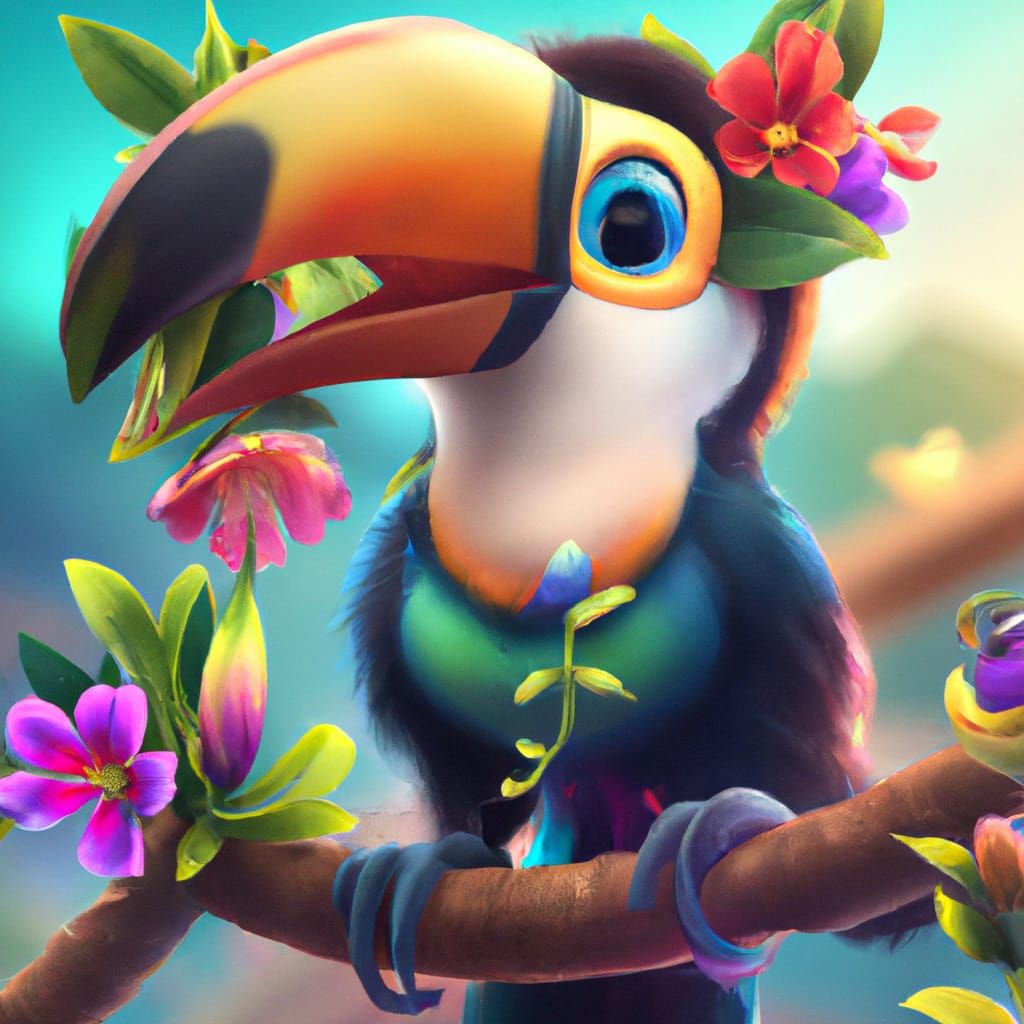 Cute Toucan