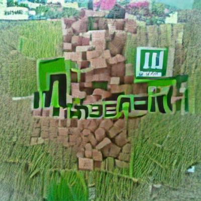Minecraft-Inspired Pixelated Landscape