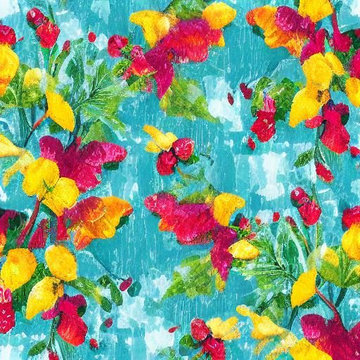 Colorful Composition with Clean Aesthetic