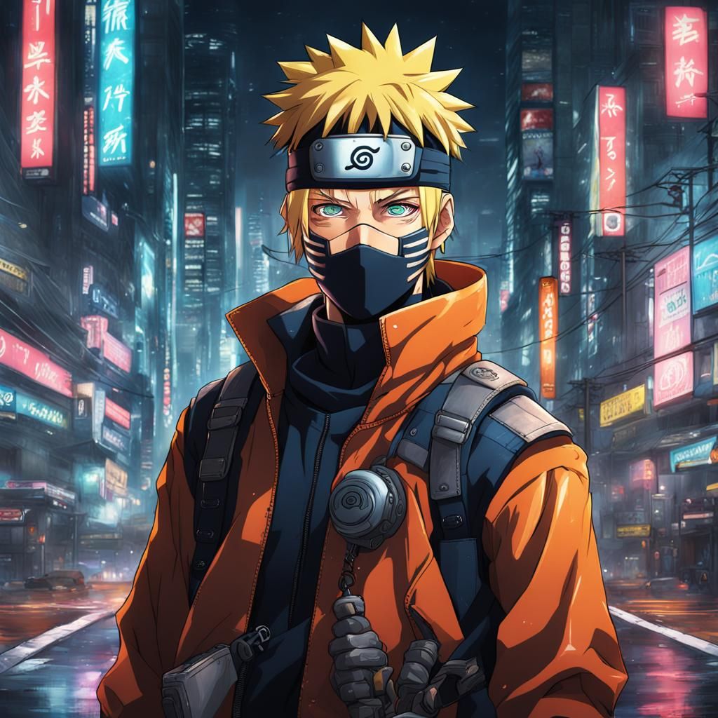 Cyberpunk Naruto in 8K with Ray Tracing